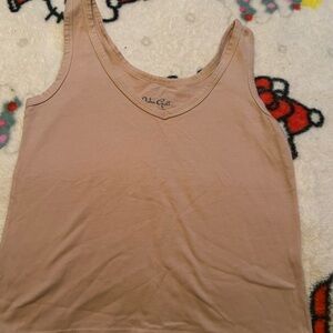 Brandy Melville Beige Women's Tank Top